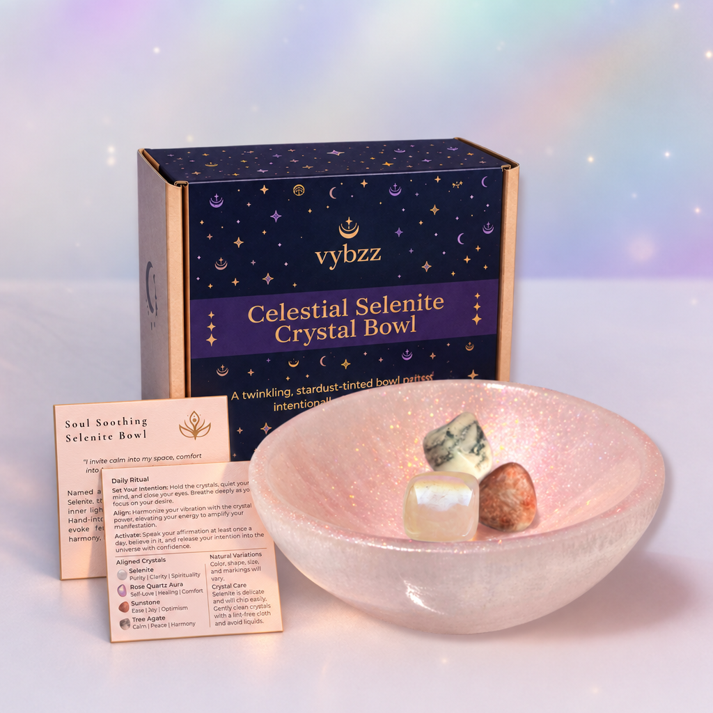 Soul Soothing Selenite Crystal Bowl