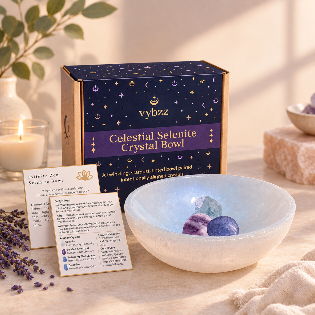 Infinite Zen Selenite Crystal Bowl