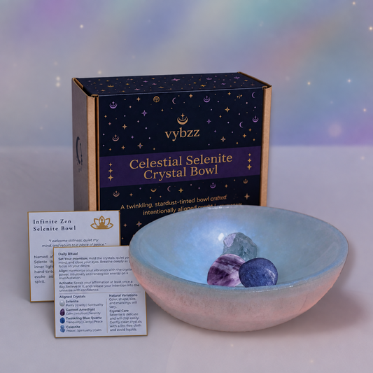 Infinite Zen Selenite Crystal Bowl