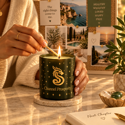 Channel Prosperity Aromatherapy Candle