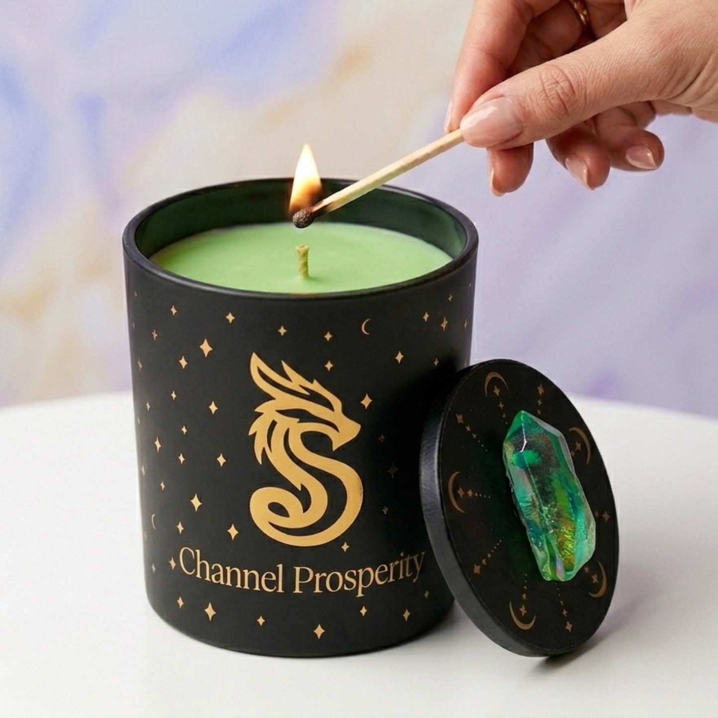 Channel Prosperity Aromatherapy Candle
