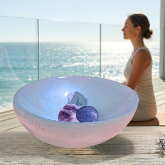 Infinite Zen Selenite Crystal Bowl